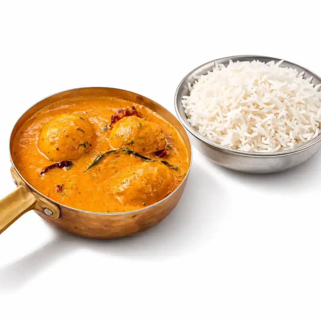 Chettinad Egg Masala at Naga's South Indian Cuisine 